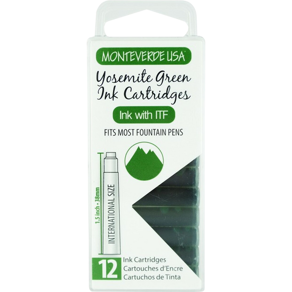 Monteverde Yosemite Green - Ink Cartridges-Pen Boutique Ltd
