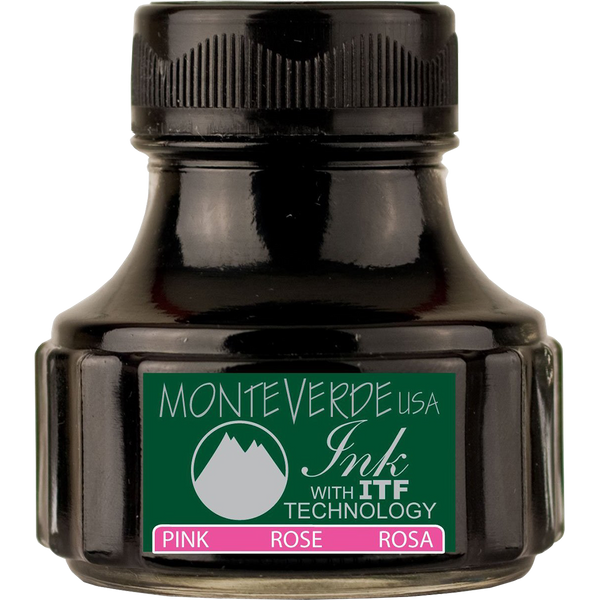 Monteverde Pink Ink Bottle - 90ML-Pen Boutique Ltd