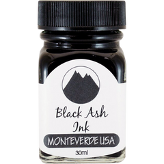 Monteverde World of Colors Ink Bottle - Black Ash - 30 ml-Pen Boutique Ltd