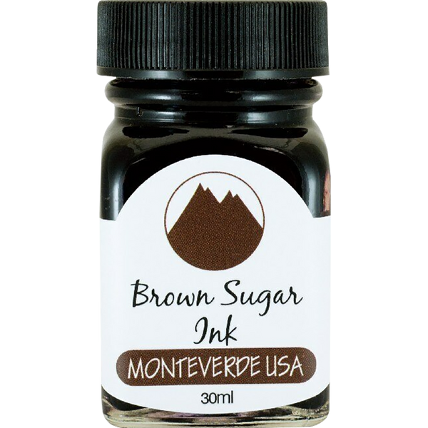 Monteverde World of Colors Ink Bottle - Brown Sugar - 30 ml-Pen Boutique Ltd