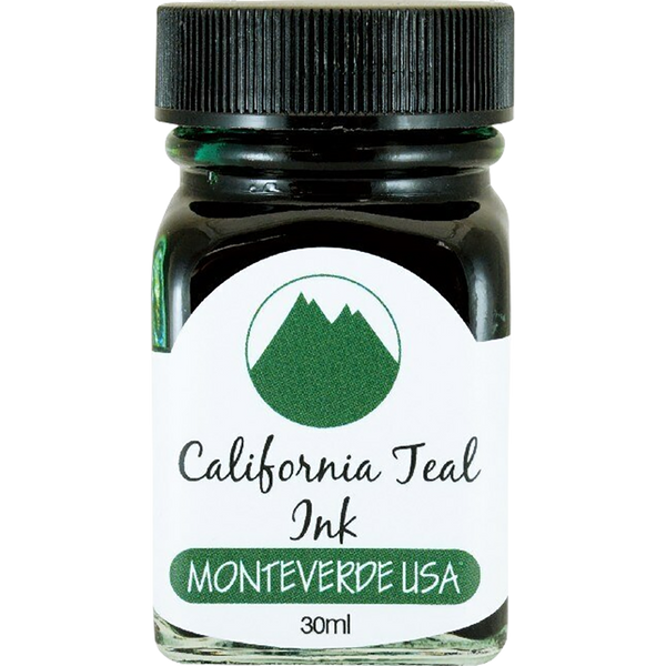 Monteverde World of Colors California Teal Ink Bottle 30 ml-Pen Boutique Ltd