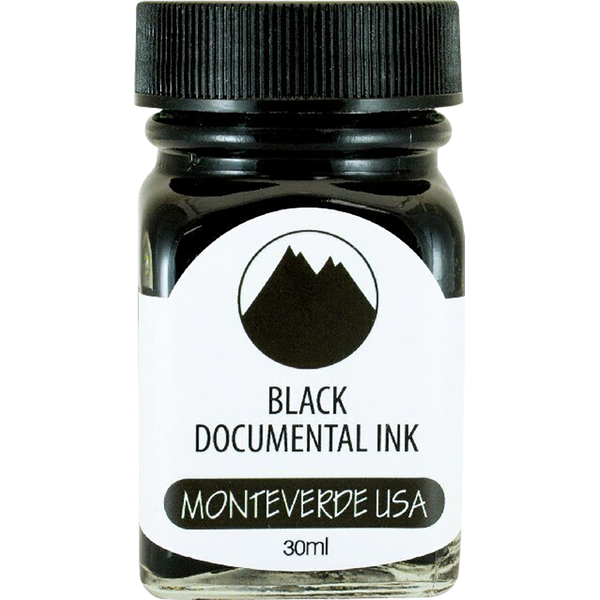 Monteverde World of Colors Documental Black Ink Bottle 30 ml-Pen Boutique Ltd
