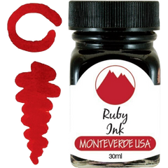 Monteverde Gemstone Ruby 30 ml Ink Bottle-Pen Boutique Ltd