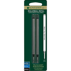 Monteverde Rollerball Refill to fit Montblanc pen - Black Fine 2/pack-Pen Boutique Ltd