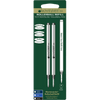 Monteverde Rollerball Refill to fit Montblanc pen - Black Medium 2/pack - Pen Boutique Ltd