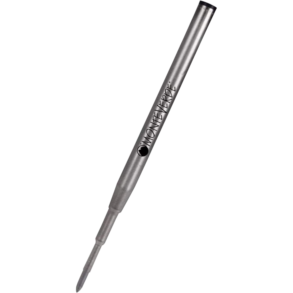 Monteverde Gel Ballpoint Refill to fit Montblanc Black Fine - 2/package-Pen Boutique Ltd