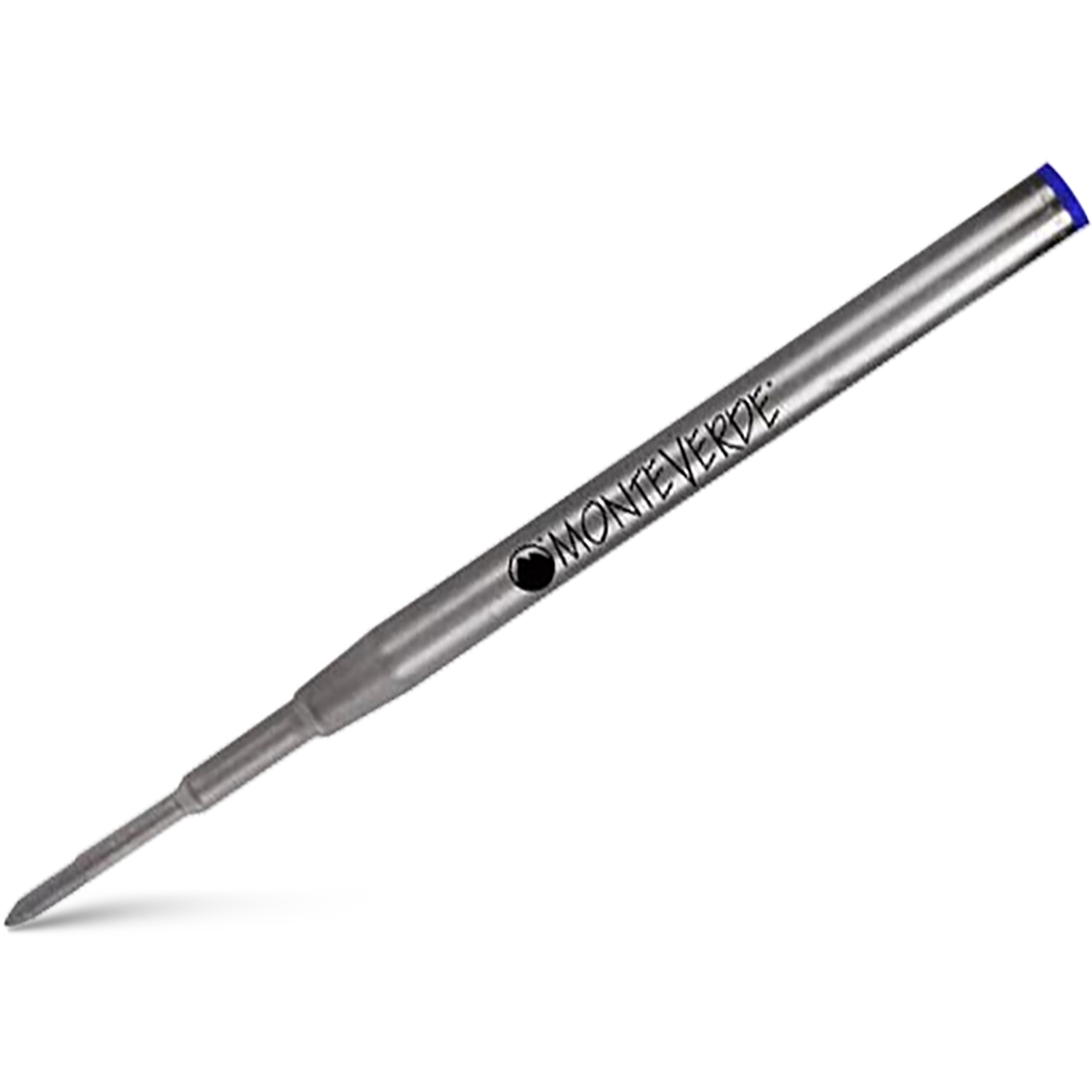 Monteverde Capless Blue Medium Montblanc Gel Refill - Pack of 2-Pen Boutique Ltd