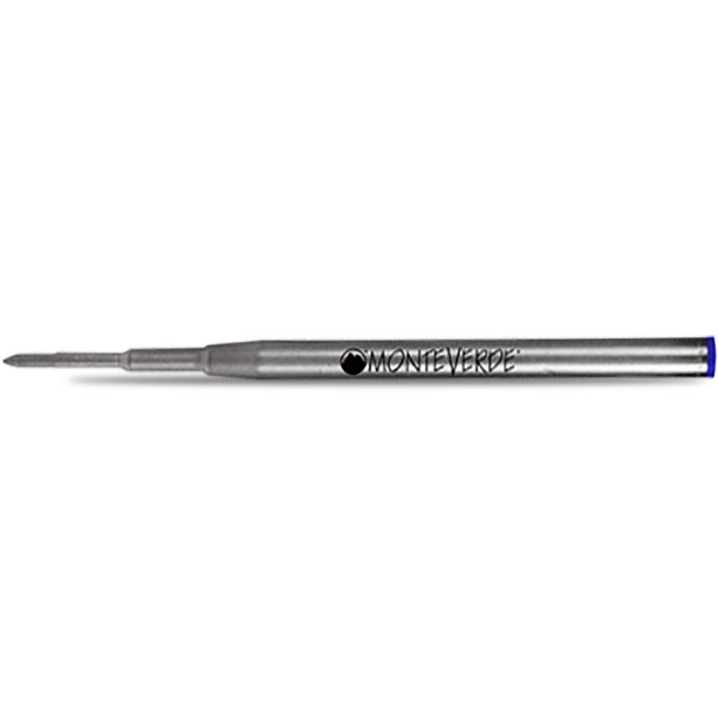 Monteverde Capless Blue Medium Montblanc Gel Refill - Pack of 2-Pen Boutique Ltd