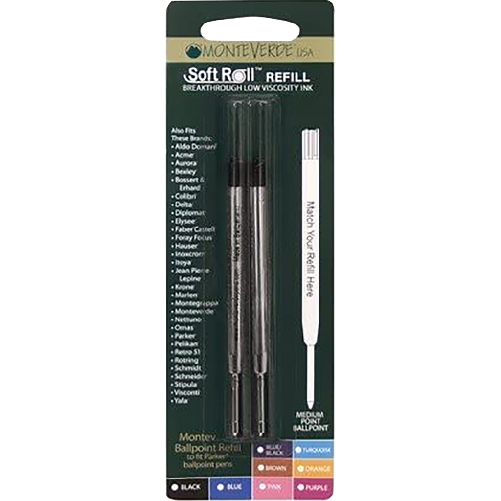 Monteverde Extra Fine BP refill Black - Parker Style-Pen Boutique Ltd
