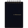 Maruman Mnemosyne Notebook - Black - Blank - A7-Pen Boutique Ltd