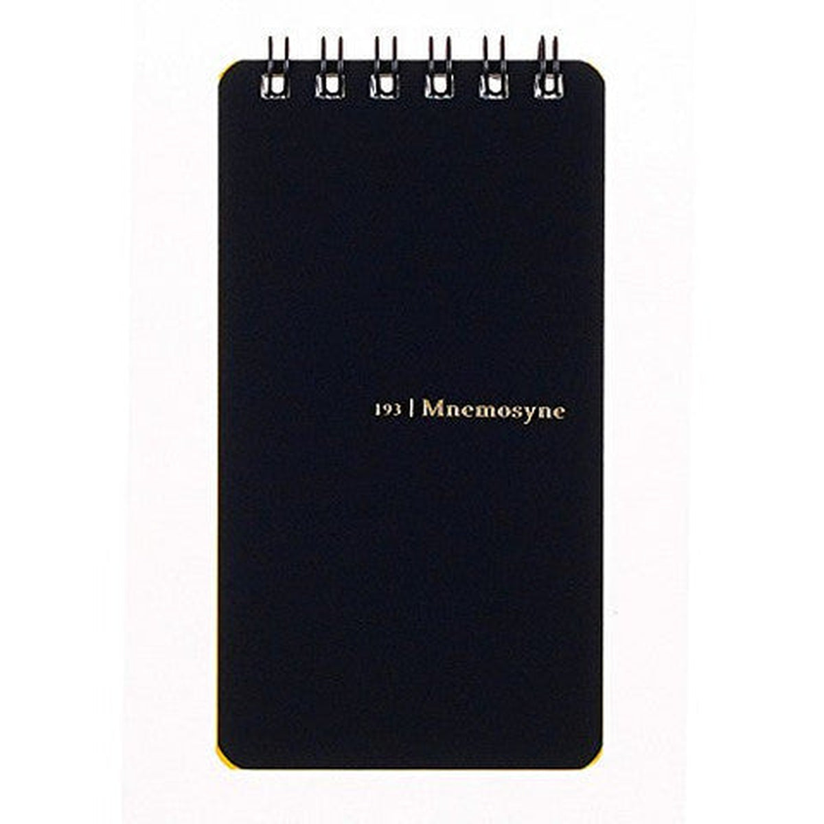 Maruman Mnemosyne Notebook - Black - Lined - A7-Pen Boutique Ltd