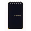 Maruman Mnemosyne Notebook - Black - Lined - A7-Pen Boutique Ltd