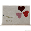 Monk Paper Thank You Note with Heart design Envelope - pack of 12-Pen Boutique Ltd