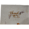 Monk Paper Thank You Note with Hemp design Envelope - pack of 12-Pen Boutique Ltd