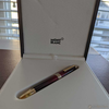 Montblanc 146 Meisterstuck Fountain Pen - Solitaire Burgundy Lacquer - Calligraphy Year 2 - Medium-Pen Boutique Ltd