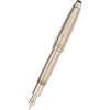 Montblanc 146 Meisterstuck Fountain Pen - Solitaire - Geometric Dimension - Fine point.-Pen Boutique Ltd