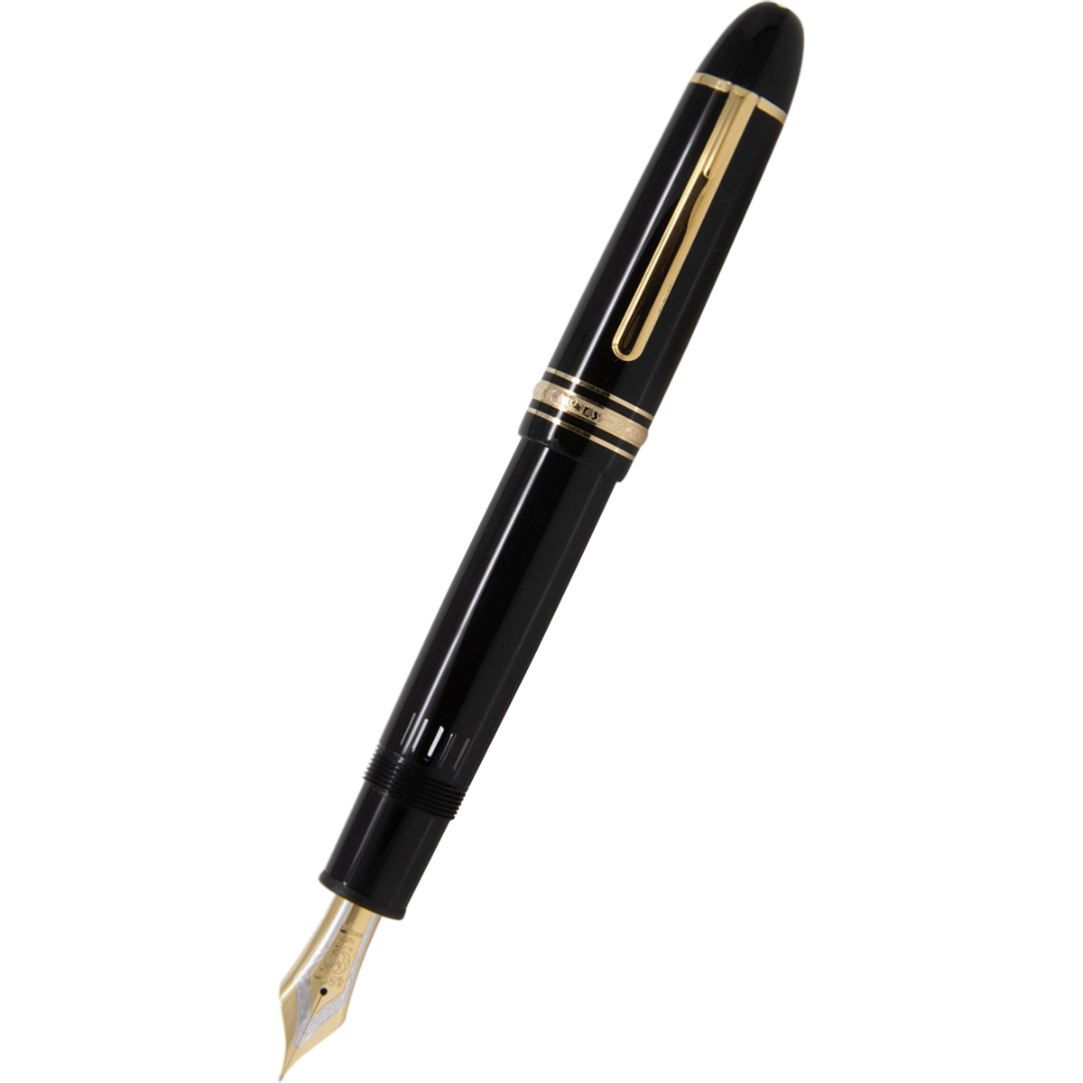 MONT BLANC 万年筆 黒 ゴールドトリム　モンブラン Montblanc-149-gold-trim-5.png?