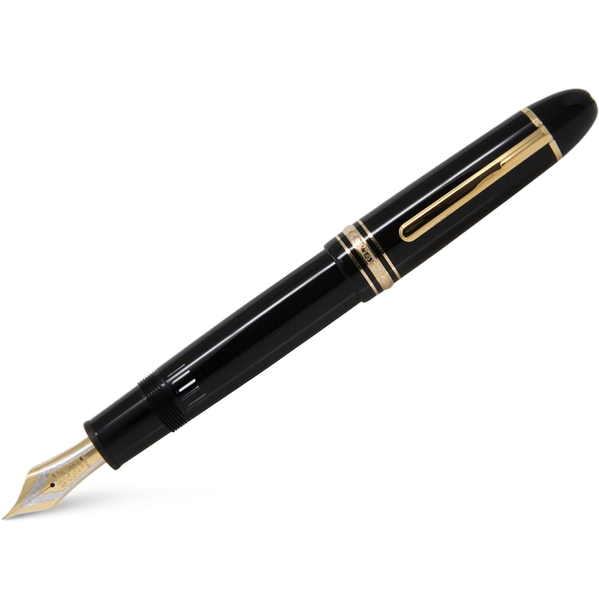Montblanc Meisterstuck Fountain Pen - 149 Black - Gold Trim Montblanc Meisterstuck Fountain Pen - 149 Black - Gold Trim
