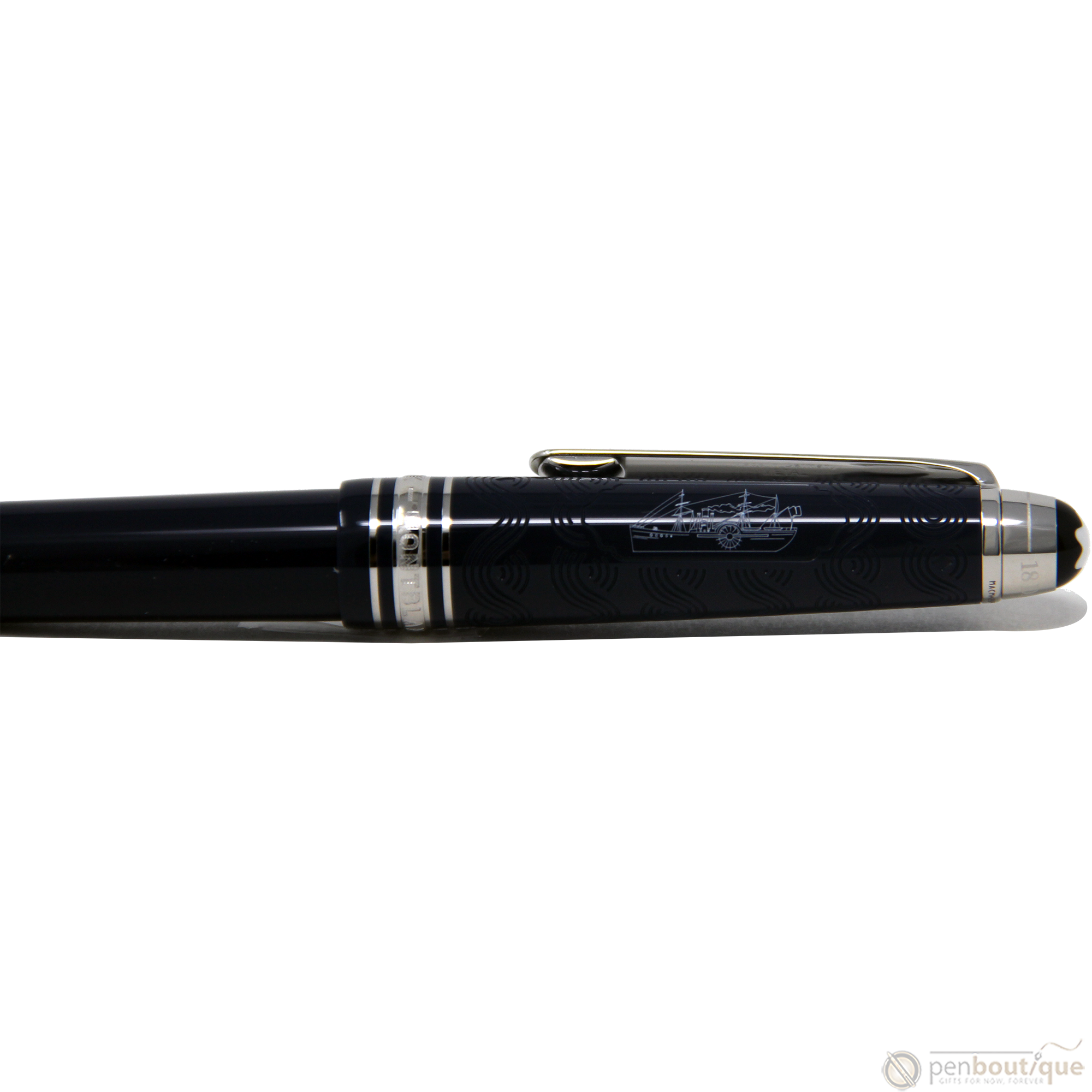 Montblanc Meisterstuck Midsize Ballpoint Pen - Around The World In 80 Days-Pen Boutique Ltd