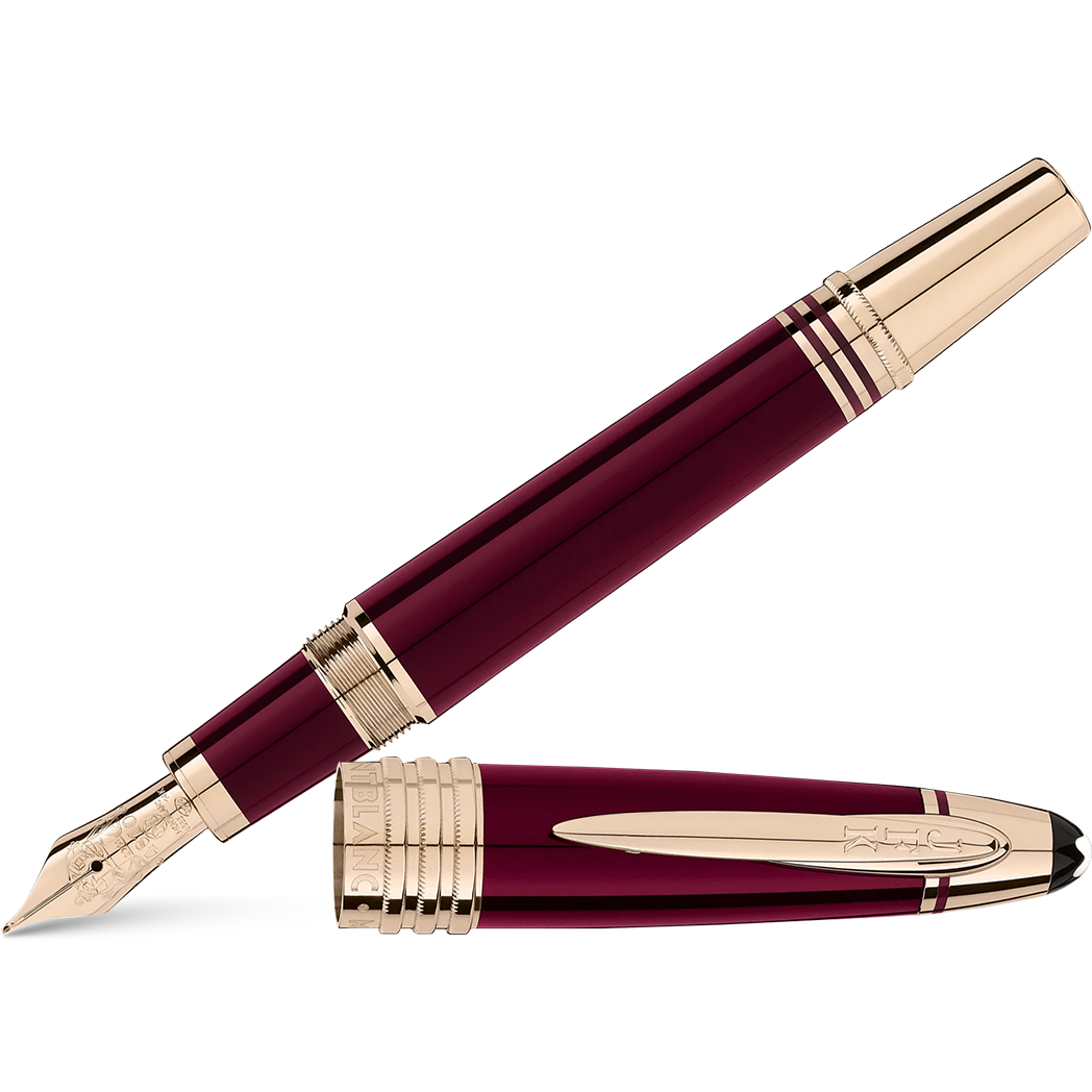 Montblanc Great Characters Fountain Pen - Special Edition - John F. Kennedy - Burgundy-Pen Boutique Ltd