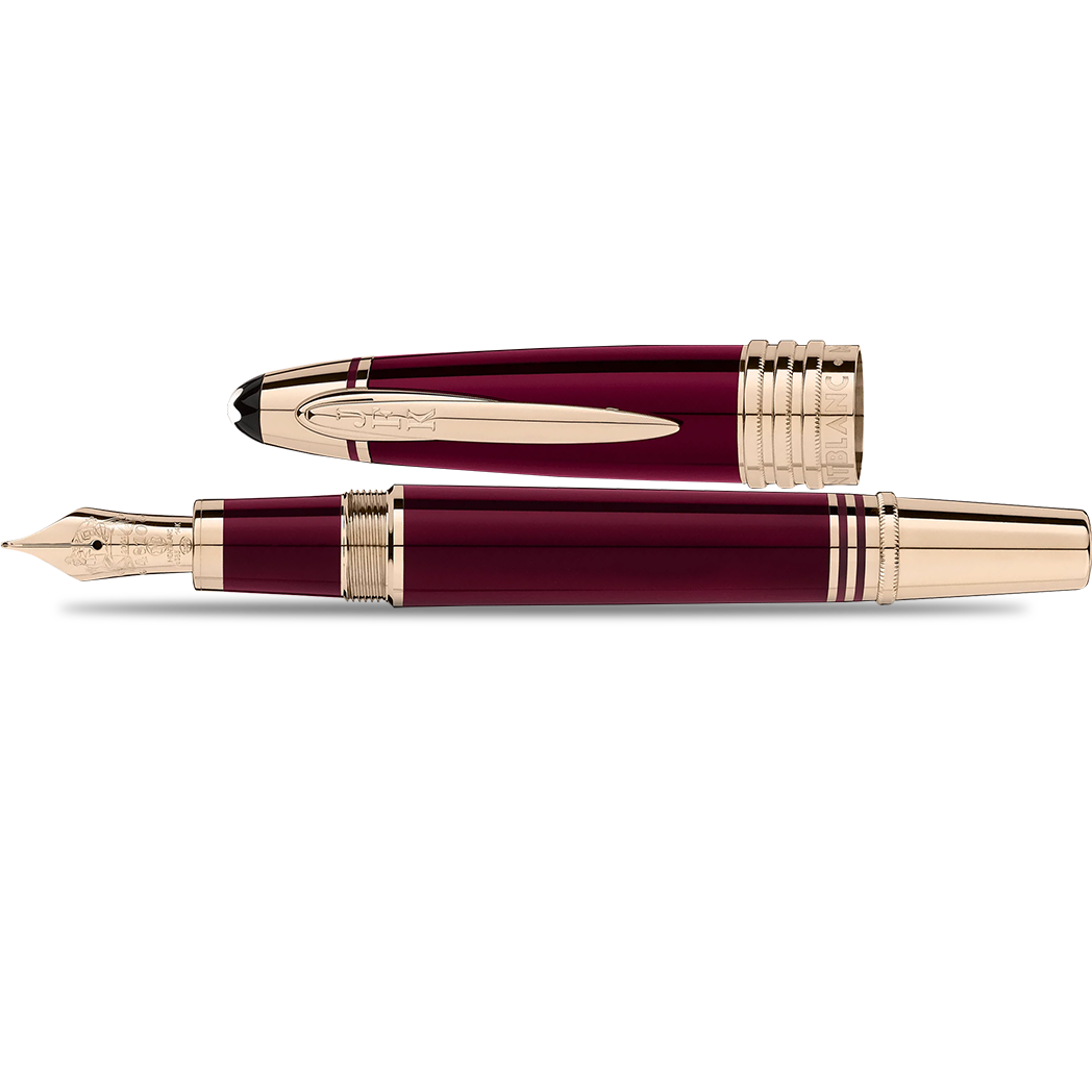 Montblanc Great Characters Fountain Pen - Special Edition - John F. Kennedy - Burgundy-Pen Boutique Ltd