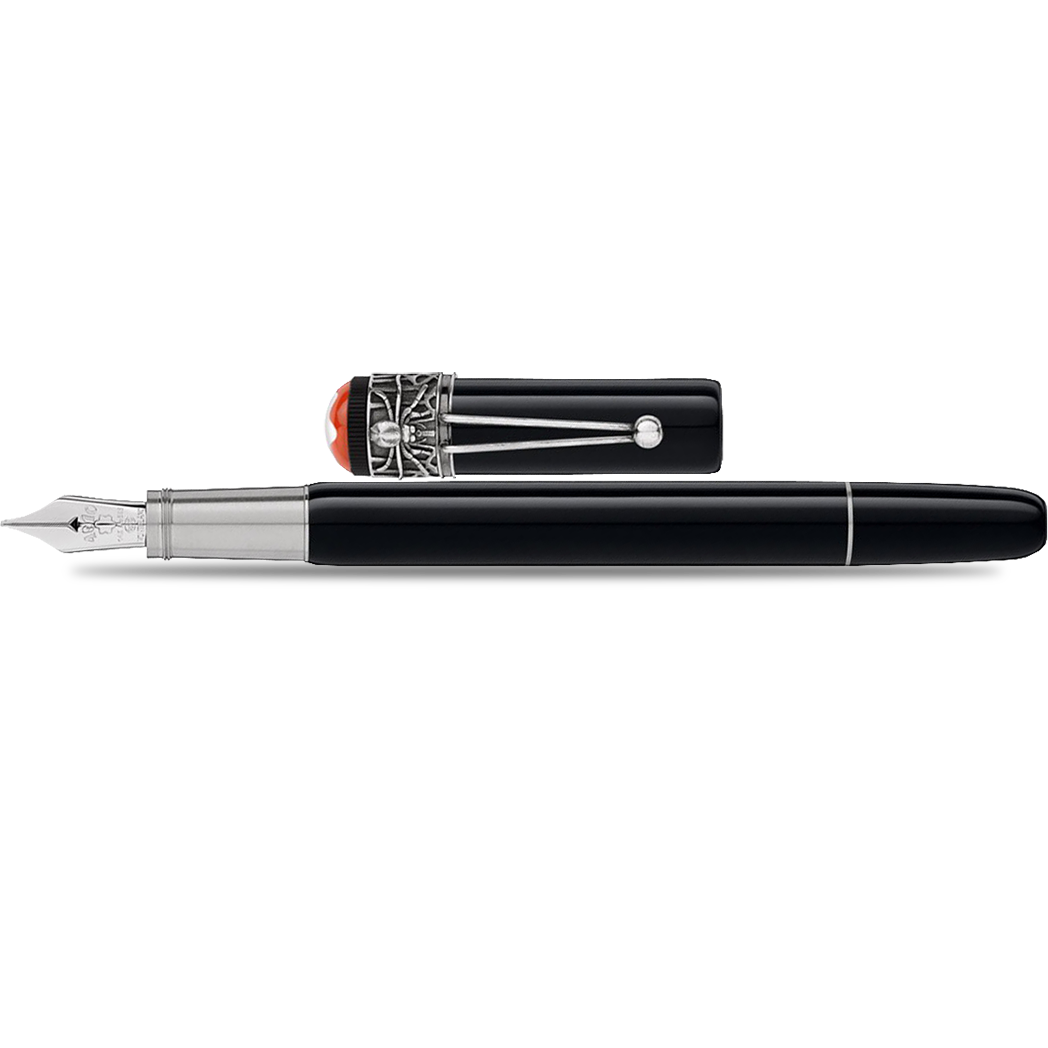 Montblanc Heritage Fountain Pen - Spider Metamorphosis - Black-Pen Boutique Ltd