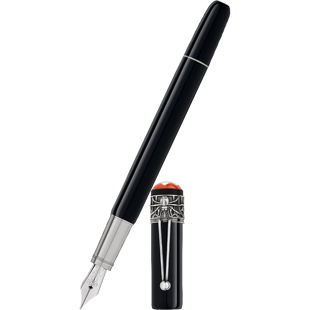 Montblanc Heritage Fountain Pen - Spider Metamorphosis - Black-Pen Boutique Ltd