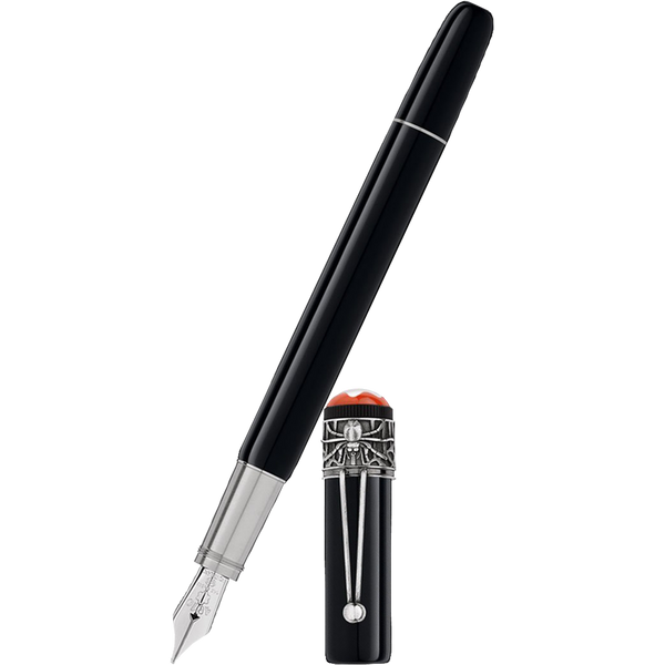 Montblanc Heritage Fountain Pen - Spider Metamorphosis - Black-Pen Boutique Ltd
