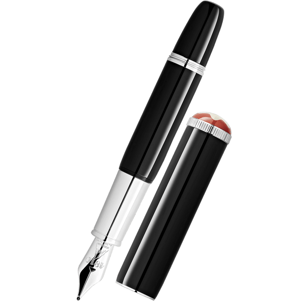 Montblanc Heritage Fountain Pen - Rouge & Noir - Baby Black Montblanc Heritage Fountain Pen - Rouge & Noir - Baby Black