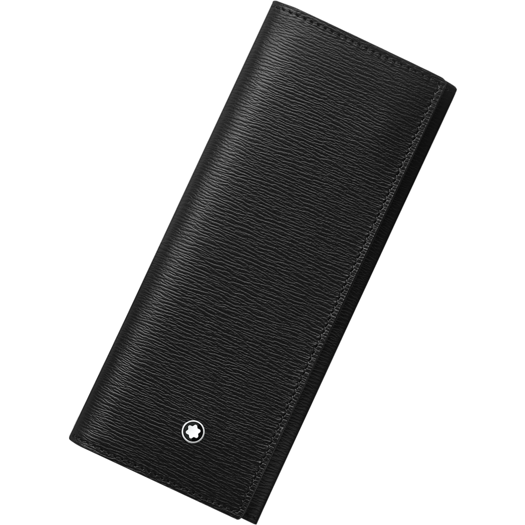 Montblanc Meisterstuck 4810 2-Pen Pouch - Black-Pen Boutique Ltd