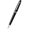 Montblanc Meisterstuck Ballpoint Pen - Black - Platinum Trim - Midsize-Pen Boutique Ltd
