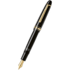 Montblanc Meisterstuck Calligraphy Fountain Pen - 146 Black - Curved Nib-Pen Boutique Ltd