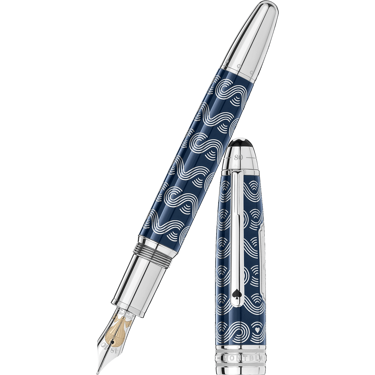Montblanc Meisterstuck Fountain Pen - 146 Solitaire - Around The World Montblanc Meisterstuck Fountain Pen - 146 Solitaire - Around The World