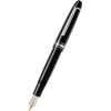 Montblanc Meisterstuck Fountain Pen - Black - Platinum Trim - Legrand - TRAVELLER-Pen Boutique Ltd