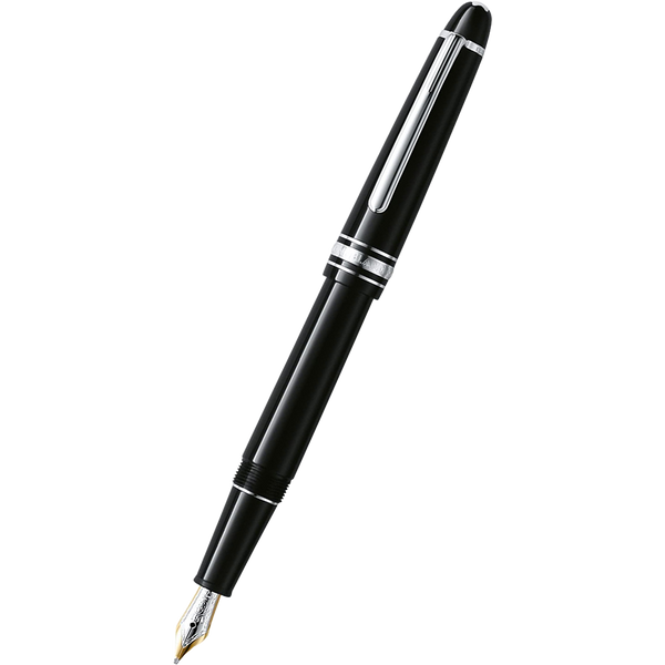 Montblanc Meisterstuck Fountain Pen - M145P - Black - Platinum Trim - Classique-Pen Boutique Ltd