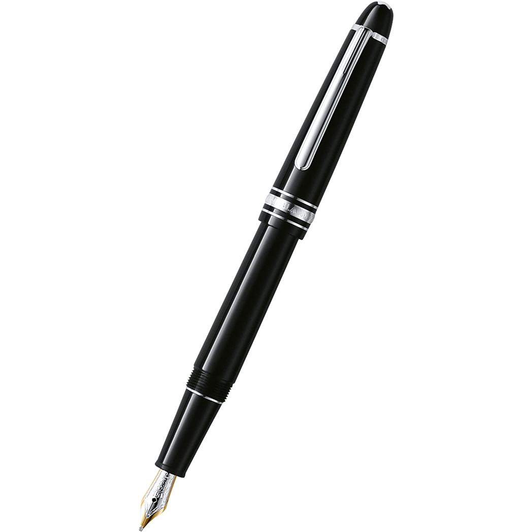 Montblanc Meisterstuck Fountain Pen - M145P - Black - Platinum Trim -  Classique