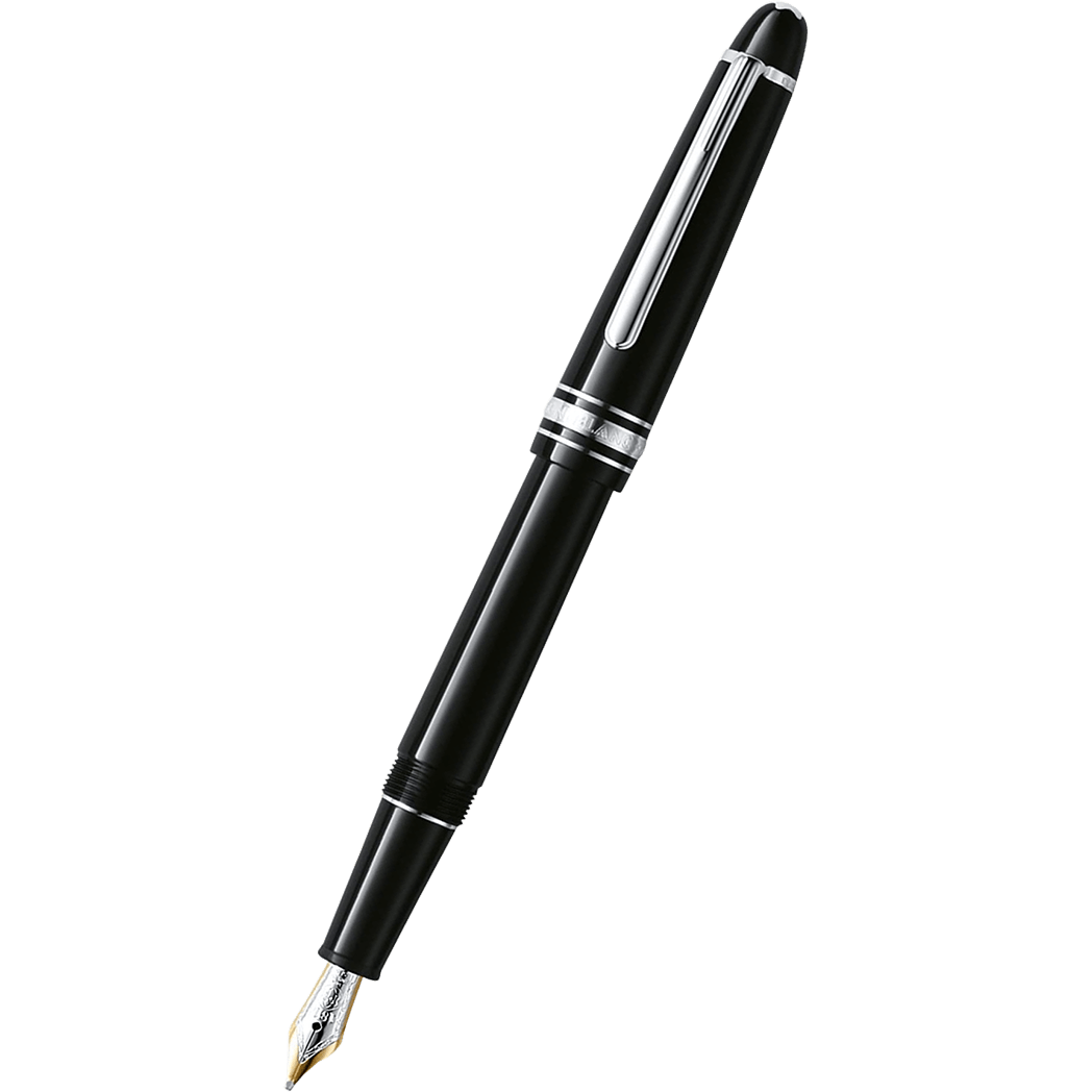 MONTBLANC　マイスターシュテックM145 Montblanc Meisterstuck Fountain Pen - M145P - Black - Platinum Trim -