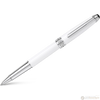 Montblanc Meisterstuck Rollerball Pen - Solitaire White - Platinum Trim - Classique-Pen Boutique Ltd
