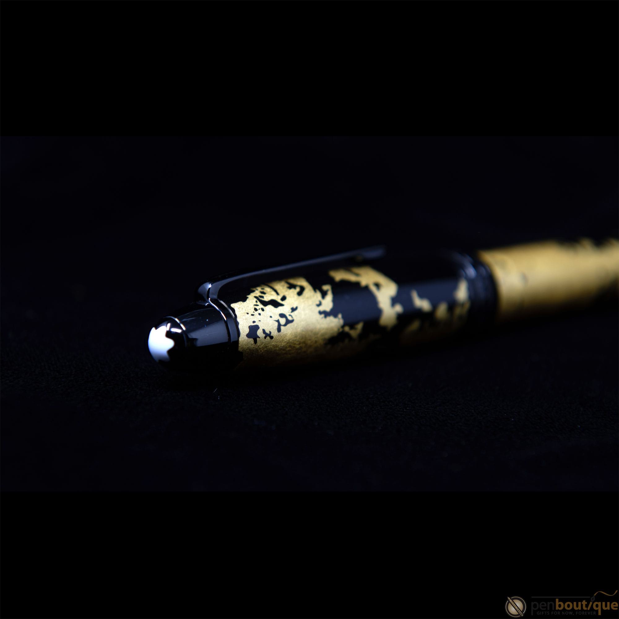 Meisterstück Solitaire Calligraphy Gold Leaf Flex Nib Fountain Pen - Luxury  Fountain pens – Montblanc® US