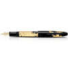 Montblanc Meisterstuck Fountain Pen - 146 Solitaire - Gold Leaf - Flex Nib-Pen Boutique Ltd