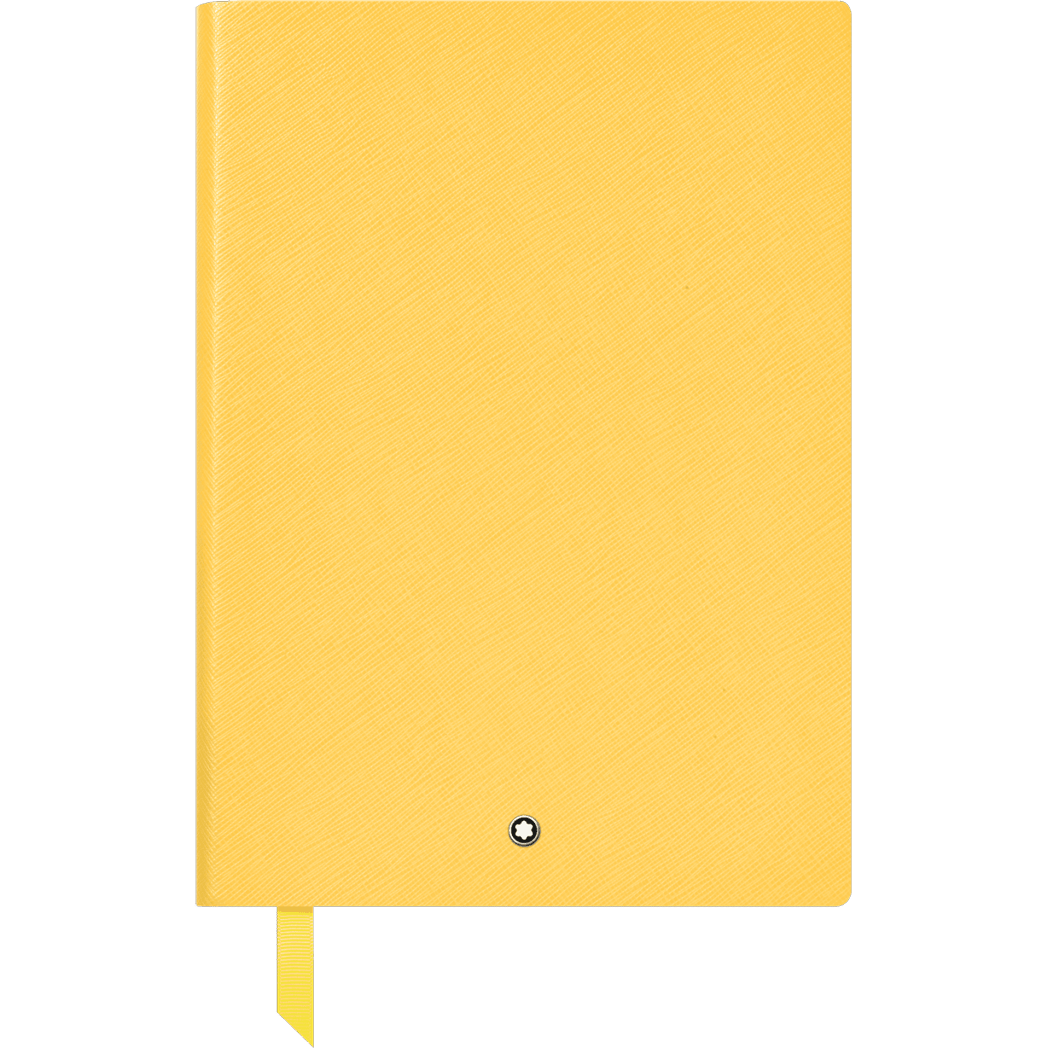 Montblanc Notebook - #163 Mustard Yellow - Lined-Pen Boutique Ltd