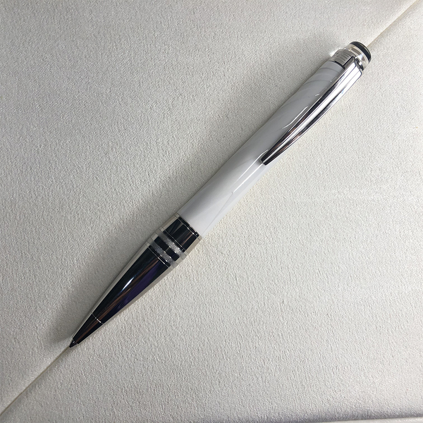 Montblanc StarWalker Ceramics Doue White Ballpoint - Dynamic Ceramic Doue White-Pen Boutique Ltd