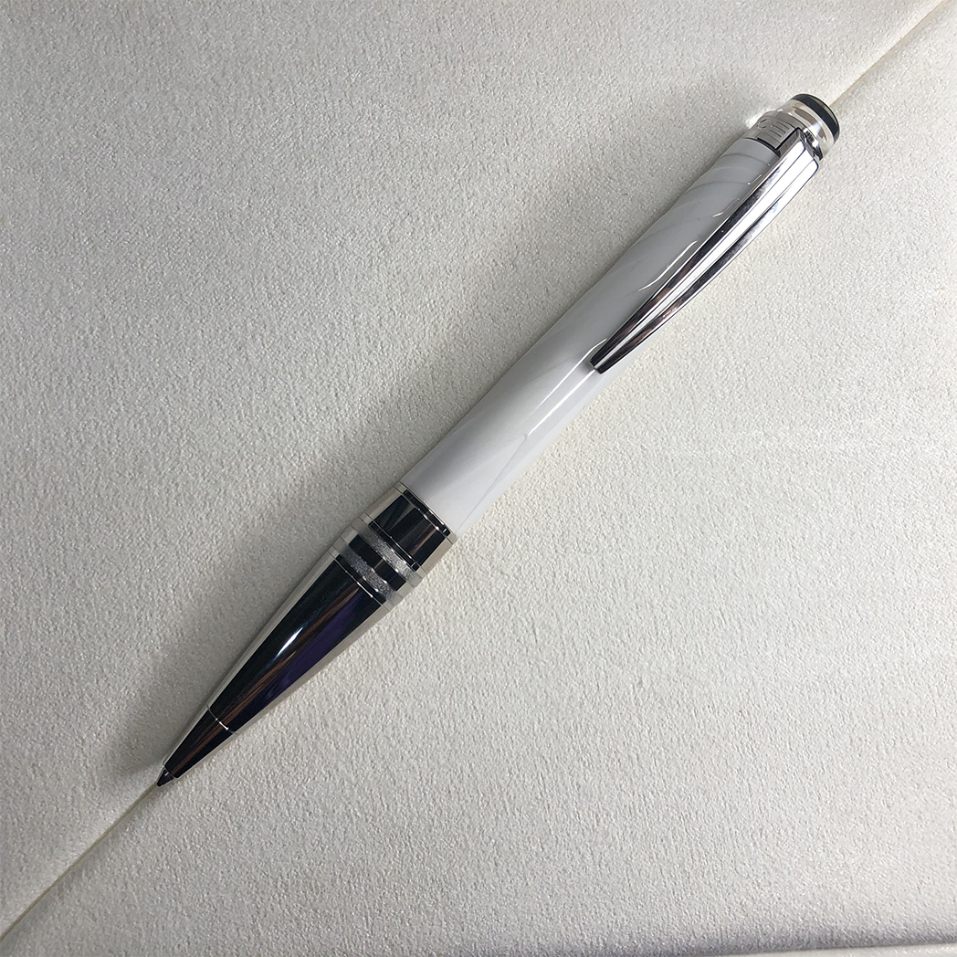 Montblanc StarWalker Ceramics Doue White Ballpoint - Dynamic Ceramic Doue White-Pen Boutique Ltd