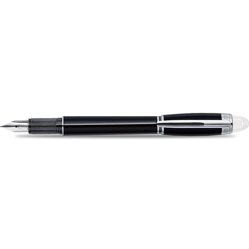 Montblanc StarWalker Fountain Pen - Black - Platinum Trim - Medium-Pen Boutique Ltd