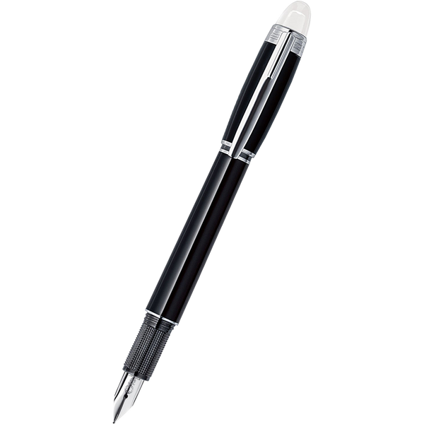 Montblanc StarWalker Fountain Pen - Black - Platinum Trim - Medium-Pen Boutique Ltd