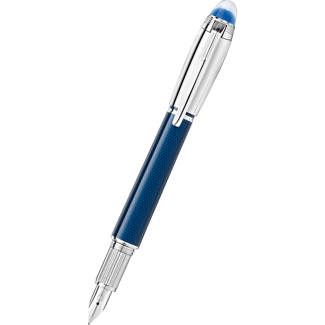 Montblanc StarWalker Fountain Pen - Blue Planet - Metal Doué-Pen Boutique Ltd