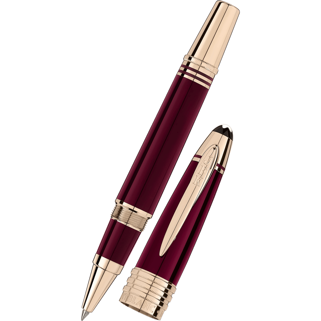 Montblanc Great Characters Rollerball Pen - Special Edition - John F. Kennedy - Burgundy-Pen Boutique Ltd