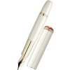Montblanc Heritage Fountain Pen - Rouge & Noir - Baby Ivory (Special Edition)-Pen Boutique Ltd