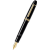 Montblanc Meisterstuck Calligraphy Fountain Pen - 149 Black - Curved Nib-Pen Boutique Ltd