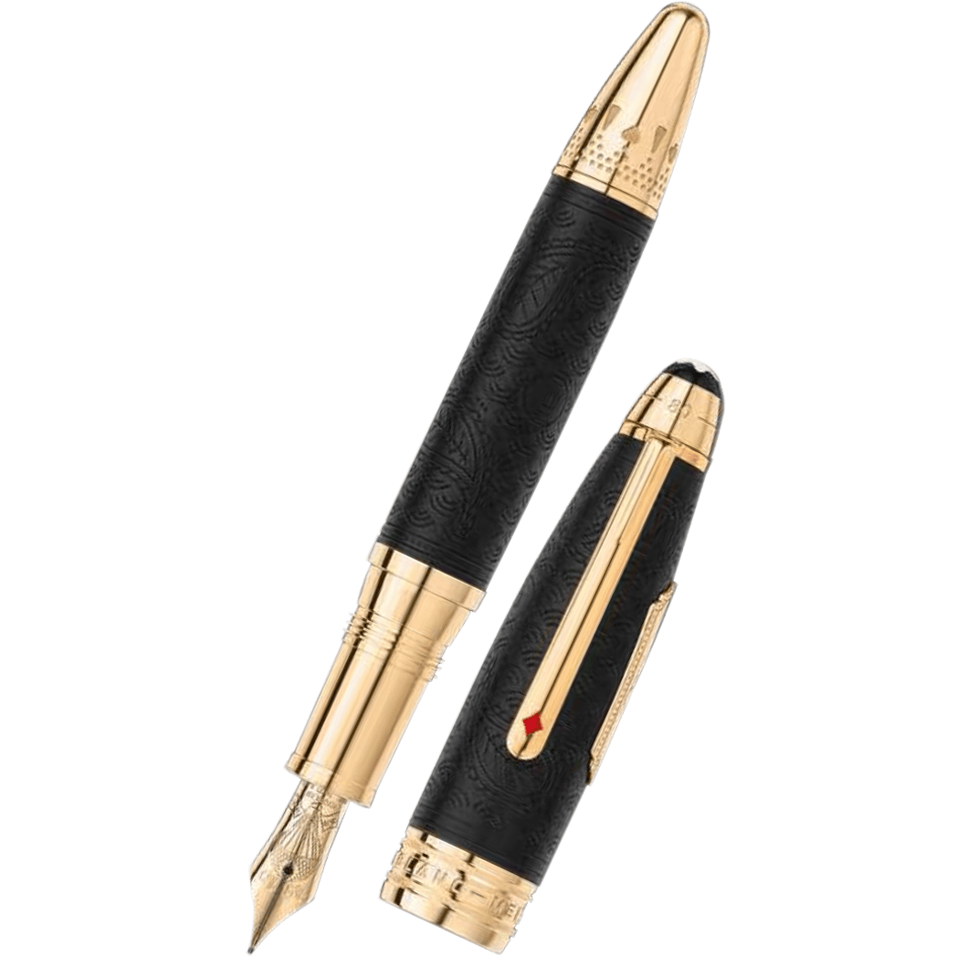 Montblanc Meisterstuck Fountain Pen - 145 Solitaire - Around the World In 80 Days - Year 2 (LeGrand)-Pen Boutique Ltd